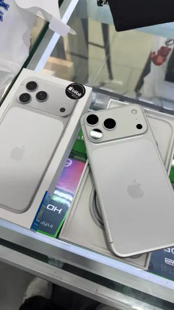 IPHONE 17 PROMAX SILVER 256gb NEW IBOX BISA CICILAN 0% KTP AJA