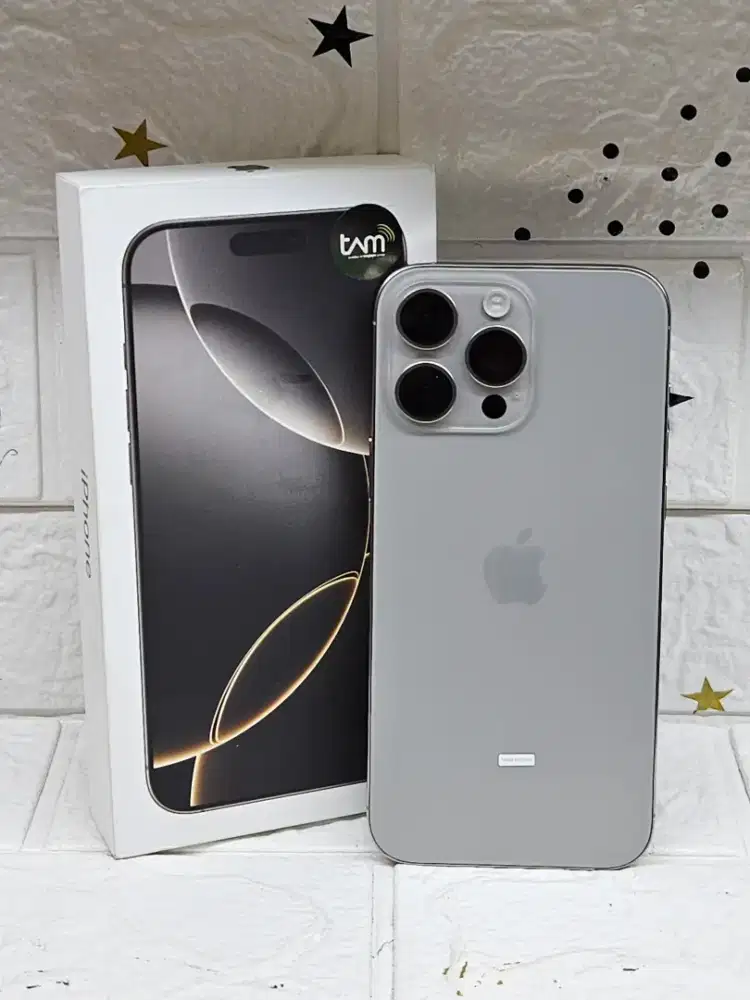Iphone 16 pro max 256gb second resmi