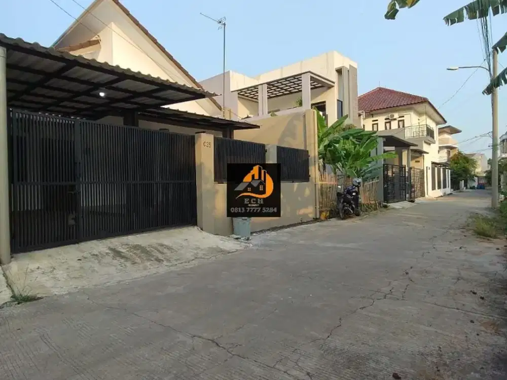 T38.Rumah 1 Lantai Secondary Bagus  Terawat Dlm Cluster di Cilangkap Jaktim