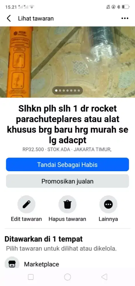 Slhkn lh slh 1 dr kelengkapan/keperluan pribadi brg baru hrg murah sj