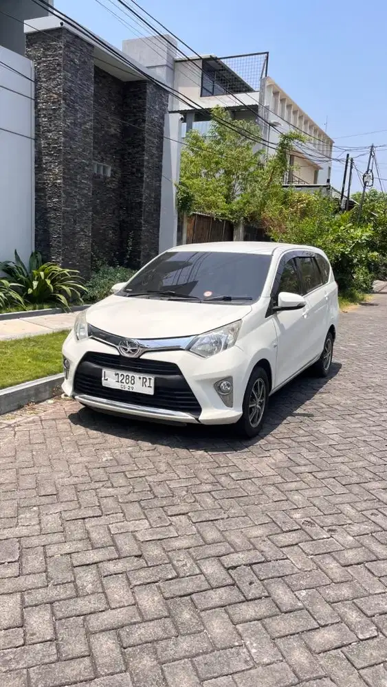 Toyota Calya G Matik Putih Favorit 2019