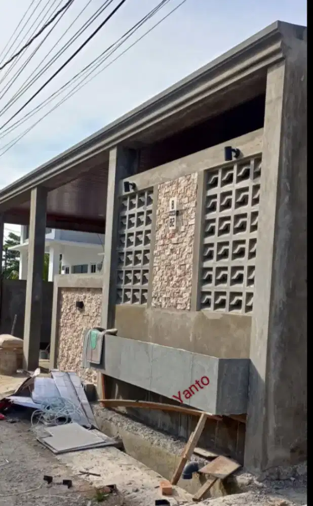 Tukang harian dan borongan