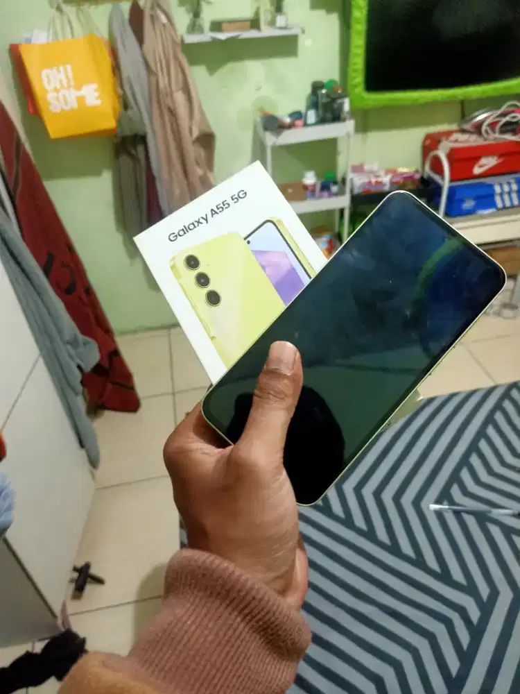 samsung a55 5g 8/256gb fulsett garansi sampe 30-11-2025