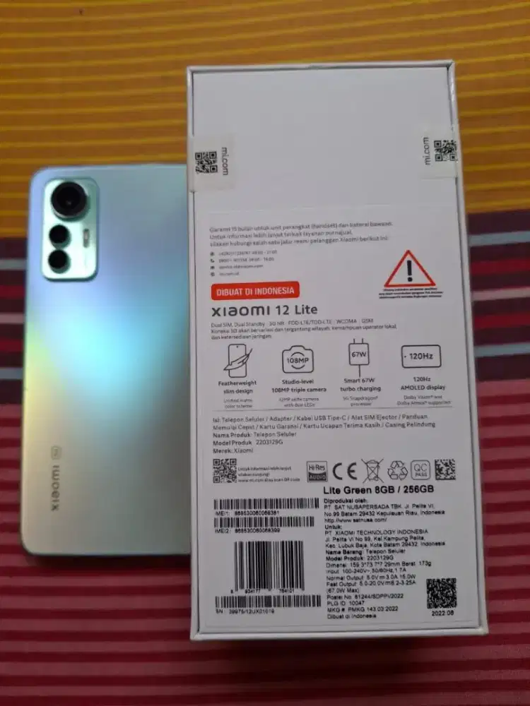 Xiaom mii 12 lite