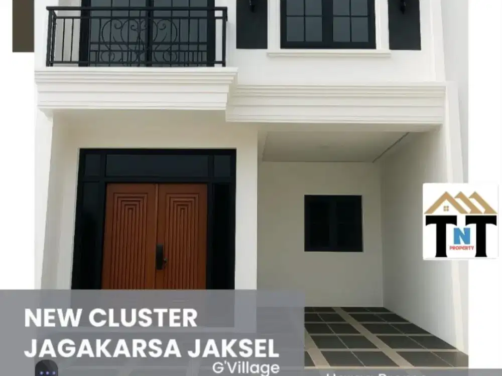 Rumah Minimalis 2.5 lantai + rooftop di Jagakarsa Jaksel (Gandaria)  G'Village