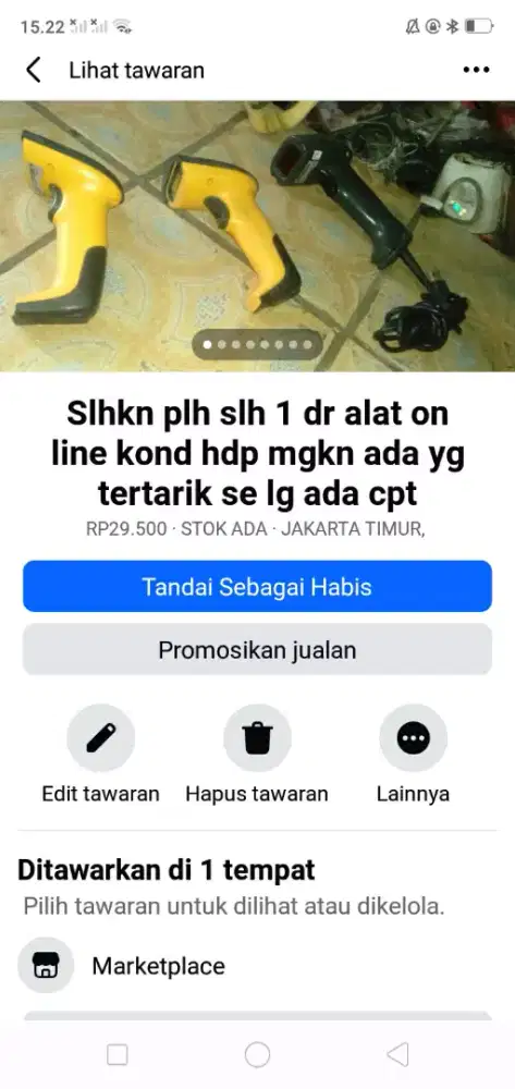 Slhkn plh slh 1 dr alat kelengkapan usaha on line kond hdp murah sj