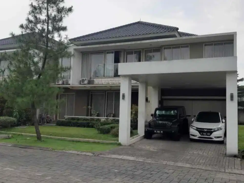 Rumah Asri Luas semi Furnish Larangtapa