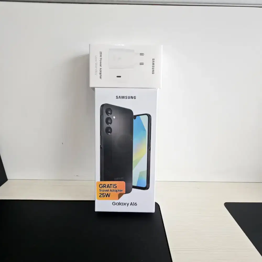 Termurah!!! Samsung A16 LTE 8/256GB garansi resmi 1 tahun