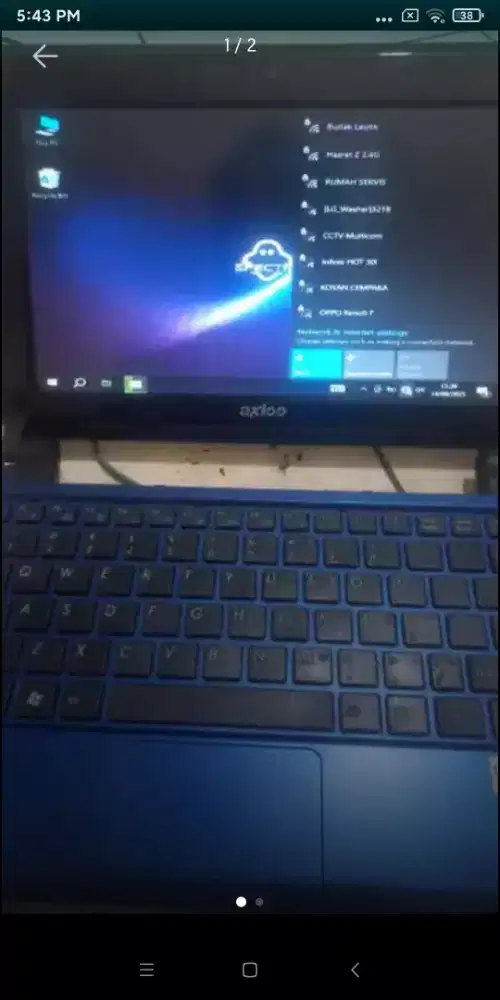 Notebook AXIOO PICO CJM W217-CU