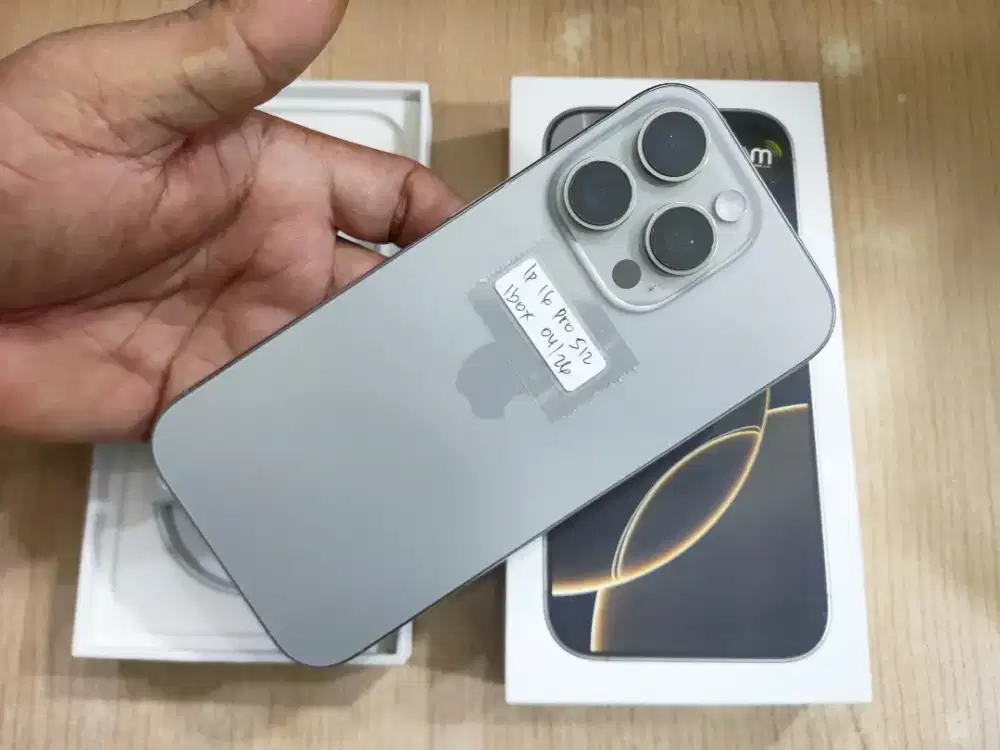 APPLE IPHONE 16 PRO 512GB Garansi Resmi iBox Indonesia