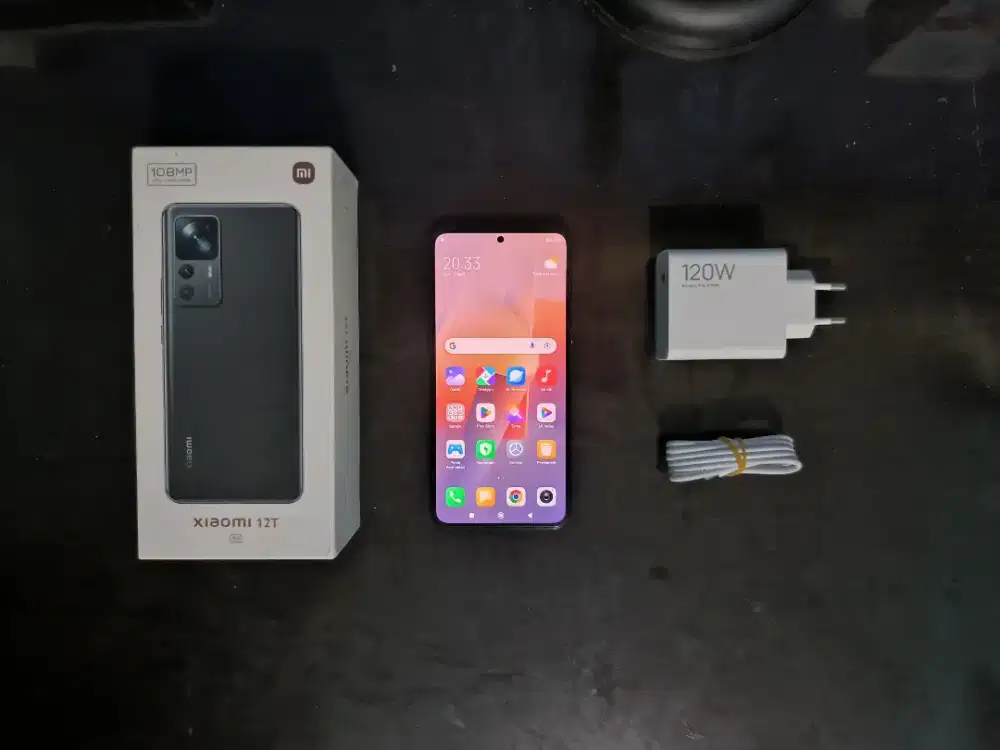 Xiaomi 12T Black 8/256 Fullset