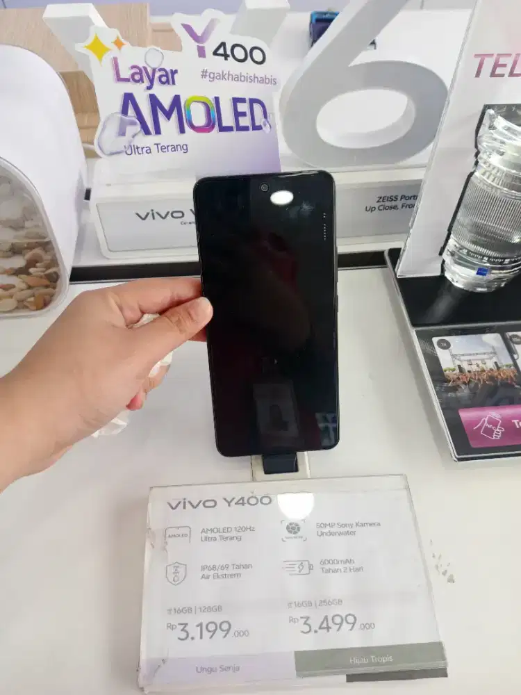 Vivo y400 3 jutaan sudah anti air bisa kredit