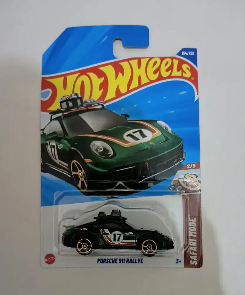 Diecast hotweels porsche rallye