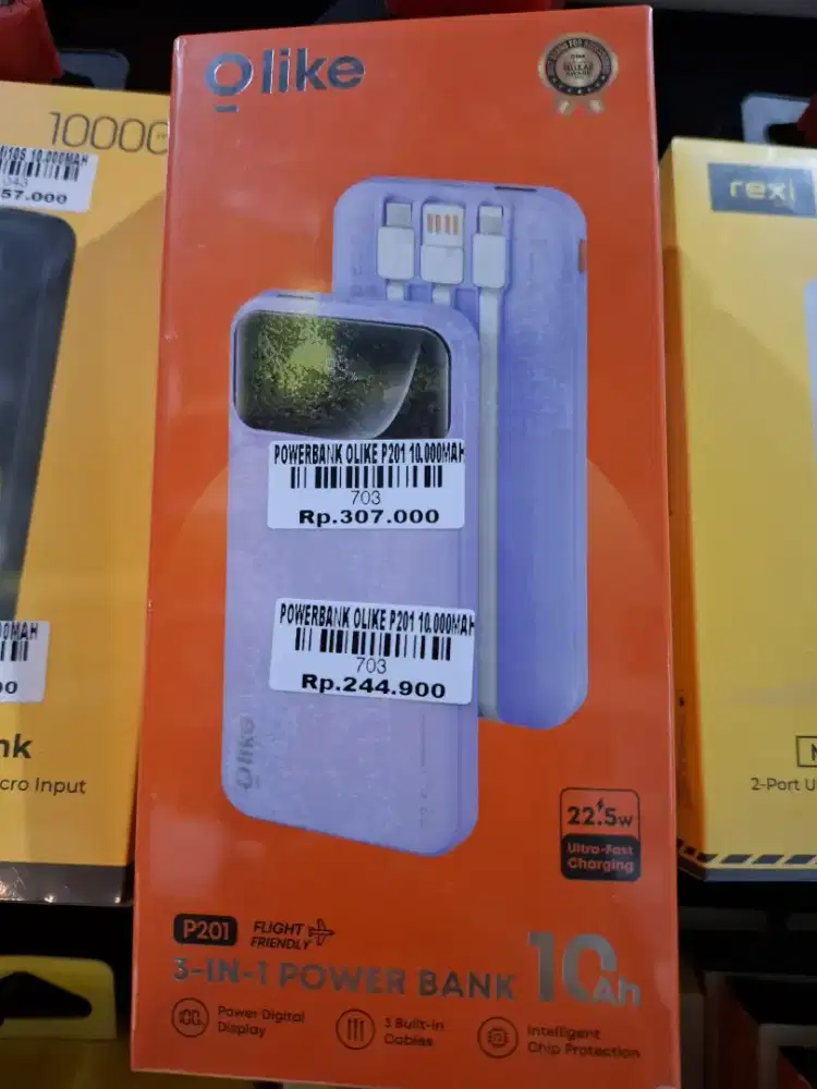 POWERBANK OLIKE P201 10.000MAH | ATLANTIS DAHSYAT