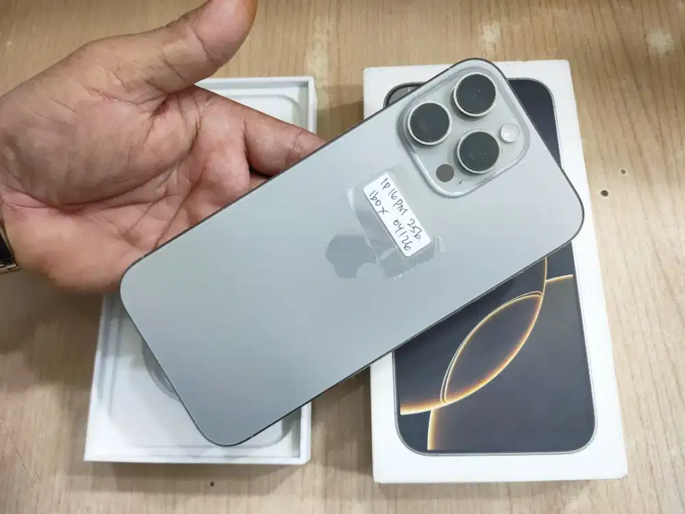 APPLE IPHONE 16 PROMAX 256GB Garansi Resmi iBox Indonesia