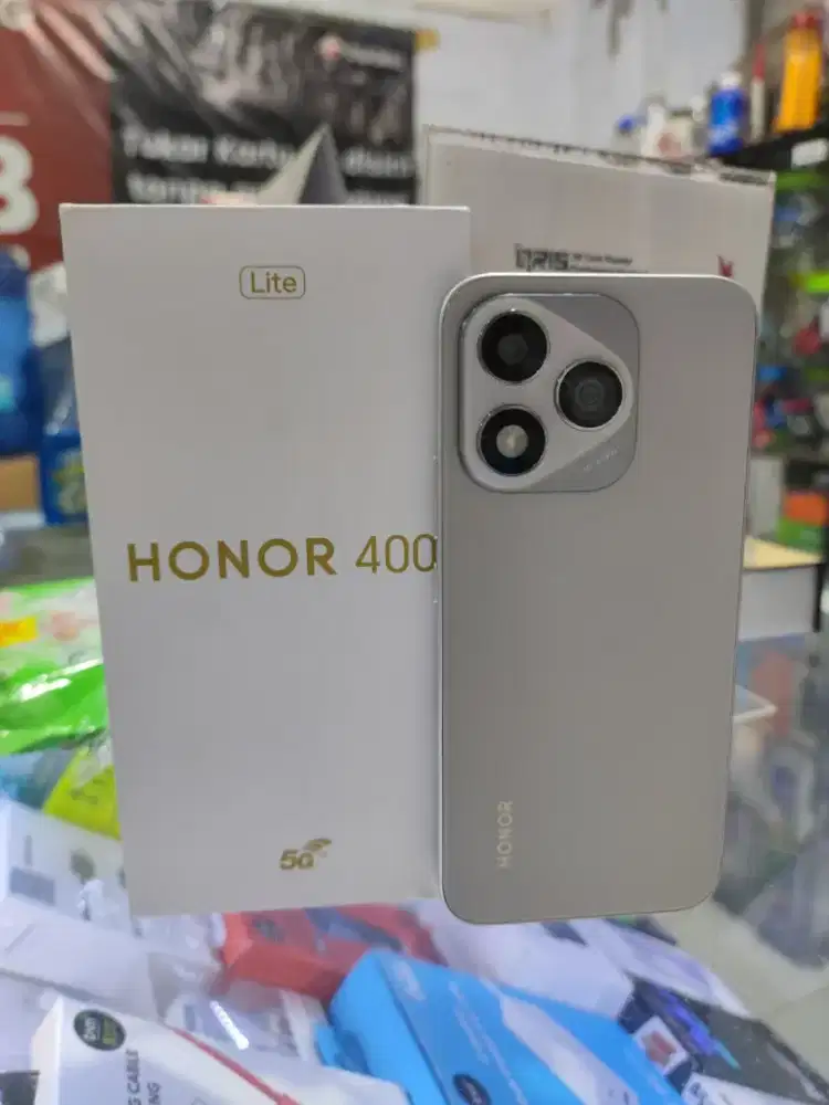 Honor 400 Lite ram 8/256gb lengkap