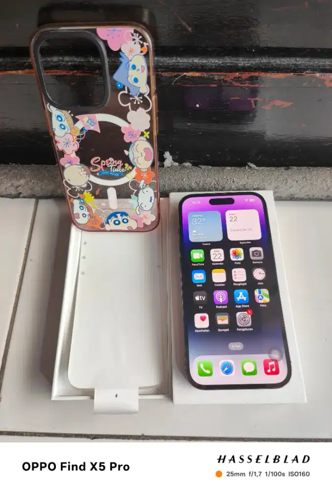 iPhone 14 Pro iBox 512gb fullset normal jual net