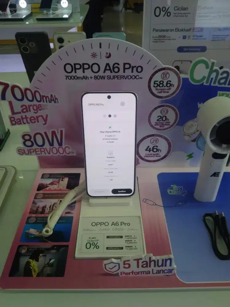 Handphone Oppo A6 pro 5G