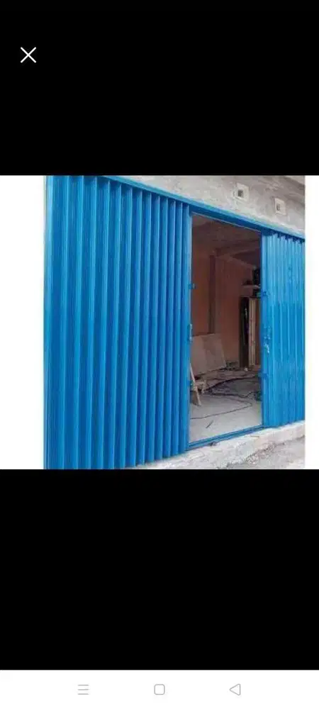 FOLDING GATE ROLLING DOOR MURAH