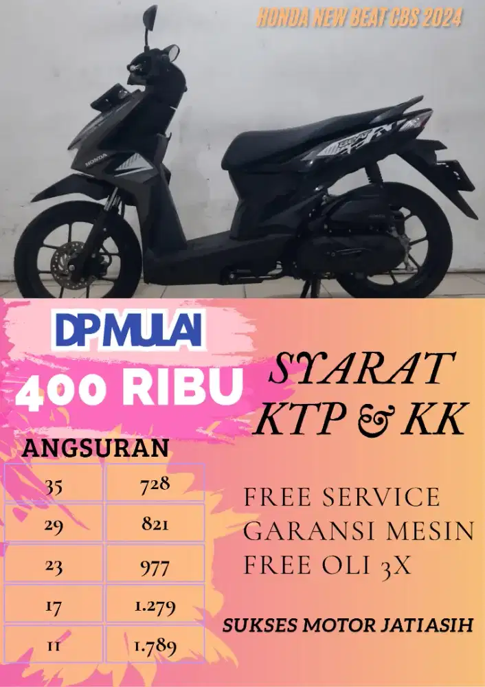 HONDA NEW BEAT CBS 2024
