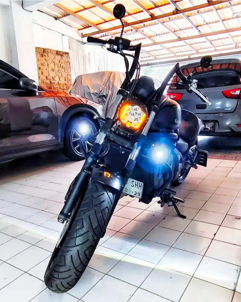Vulcan S 650 Abs THN 2018 Modif Harley Davidson