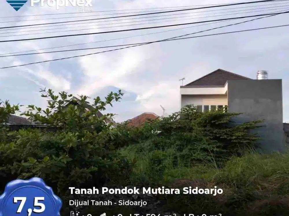 kavling murah pondok mutiara