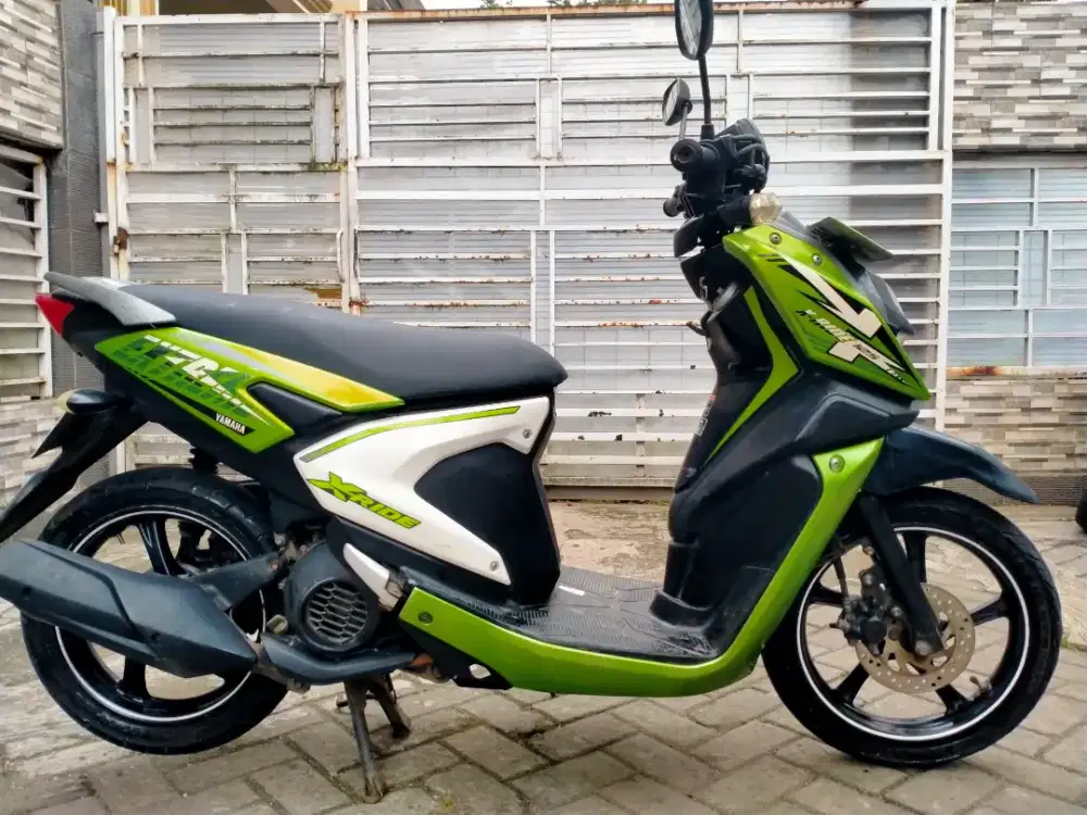 X-Ride 125 pajak hidup lengkap motor sehat keterangan detail dibawah