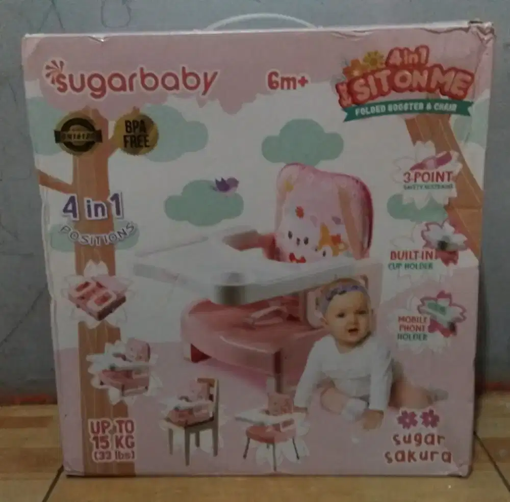 Baby chair mash baru mash segel