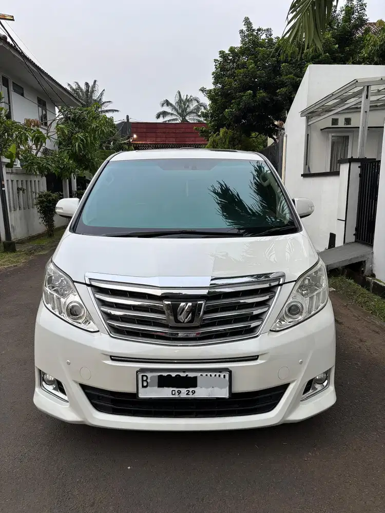 Toyota Alphard 2014 Bensin