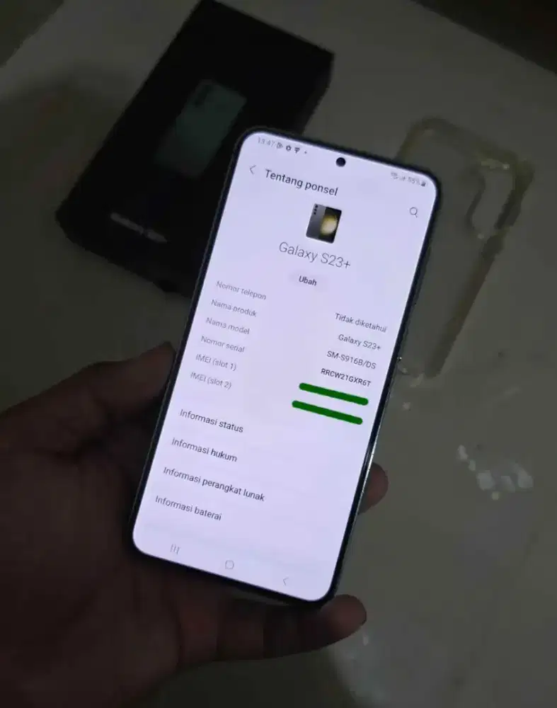 Samsung S23plus 256Gb SEIN