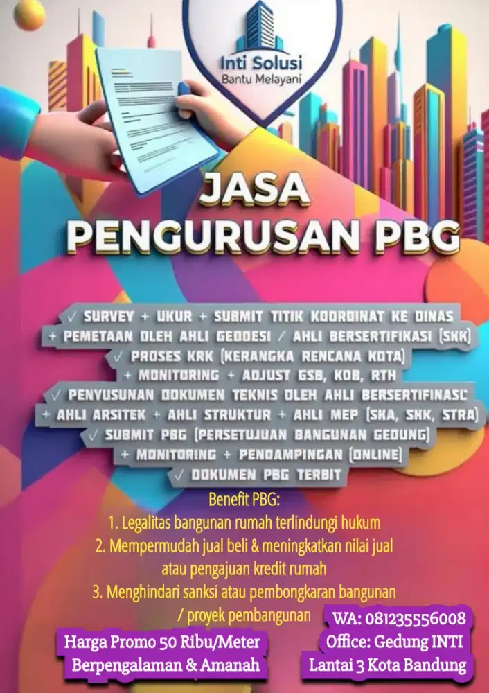 Jasa Pengurusan KRK PBG IMB