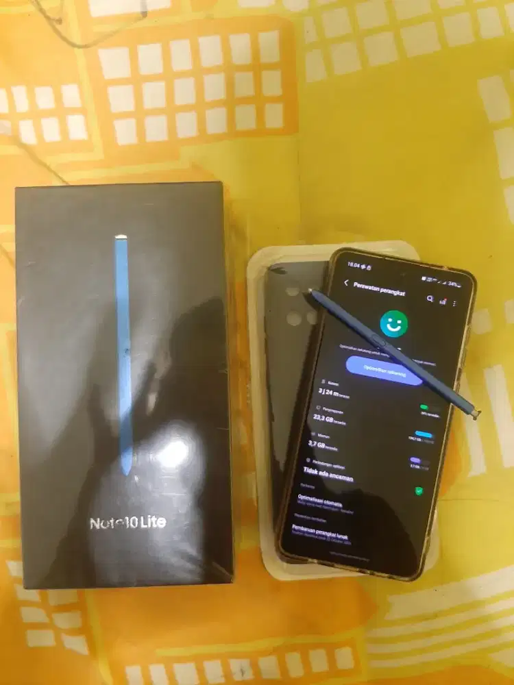 SAMSUNG NOTE 10 LITE 8 128GB SEIN NORMAL SEMUA