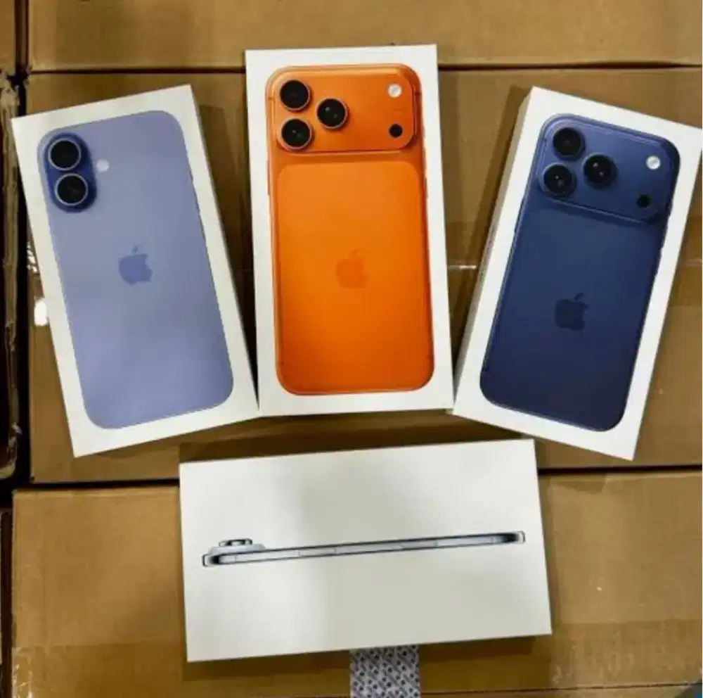 Ready iPhone 17, 17 pro dan 17 pro max grs resmi, bs TT