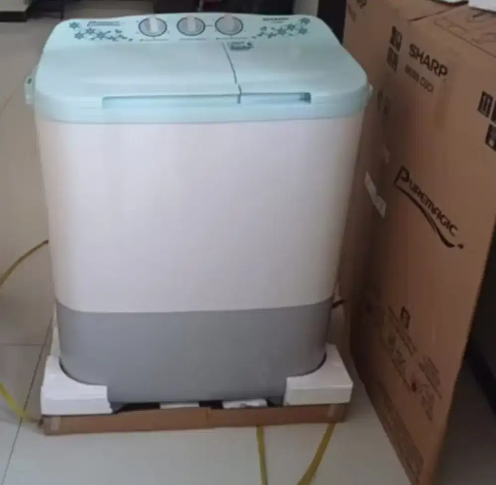 Jual Baru Mesin Cuci 2 Tabung Merk Sharp