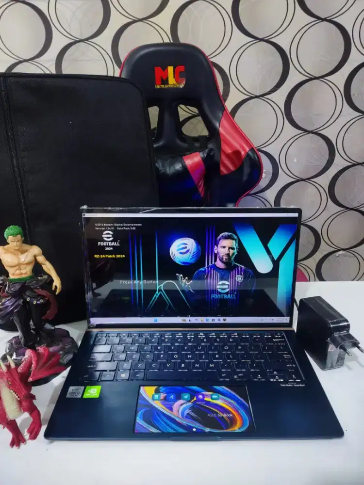 Asus ZenBook UX434FL ScreenPad RAM 16GB SSD 512GB Siap Pakai