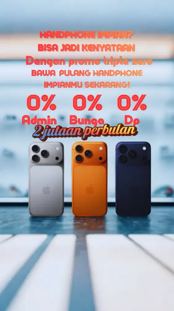 IPHONE 17 PRO BISA CICILAN