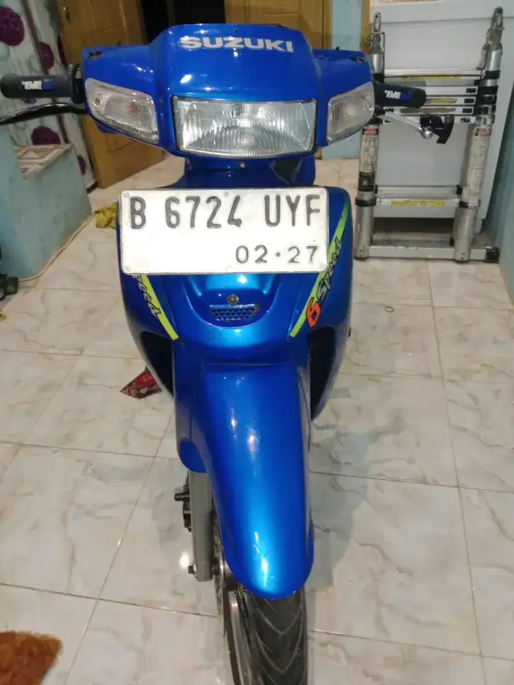 suzuki satria tahun 2003 surat lengkap STNK BPKB