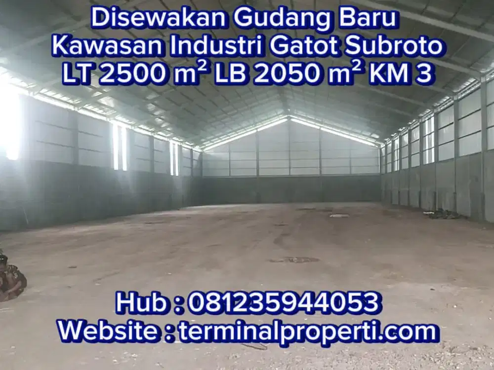 Disewakan  Kantor Dan Gudang Baru di Kawasan Industri  Gatot Subroto Kec Ngaliyan Semarang Barat