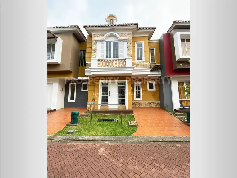 Rumah Termurah di Cluster Malibu Village Kondisi Brand New Lebar 7 Hadap Utara by Paramount Gading Serpong