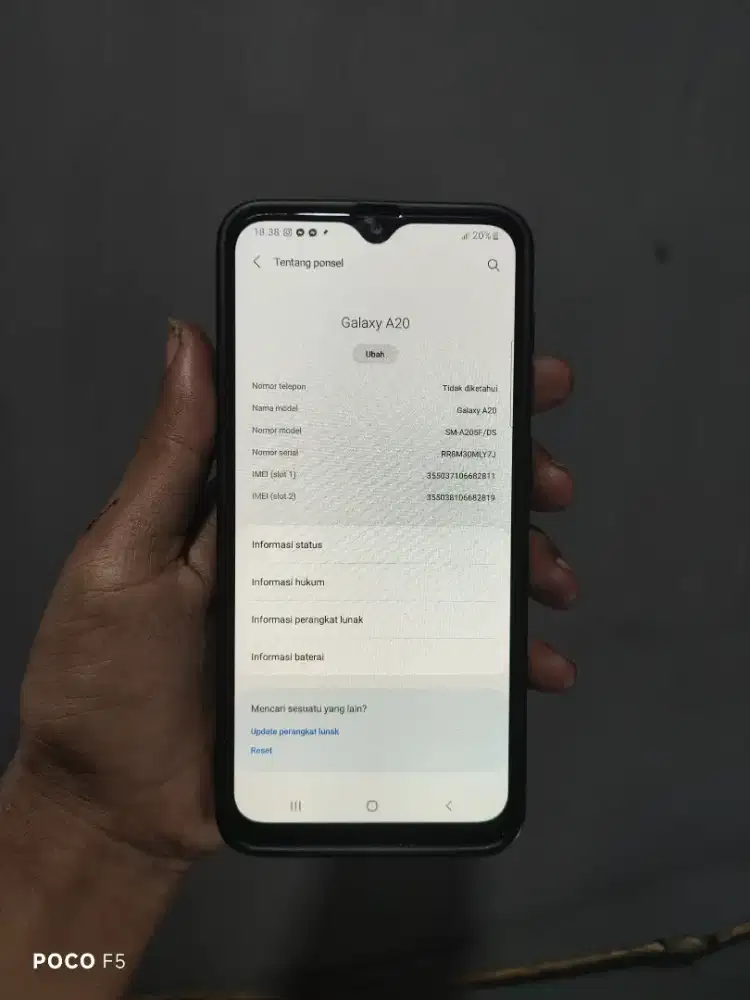 Samsung A20 3/32 Superamoled