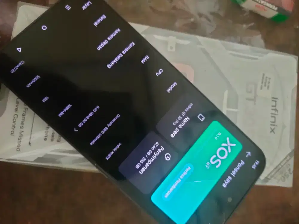 INFINIX GT 30 pro Ram 8/256