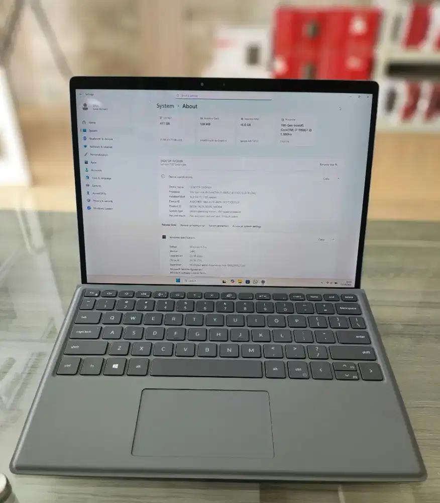 DELL 7320 2 in 1 Touch Core i7 gen 11 16/512gb