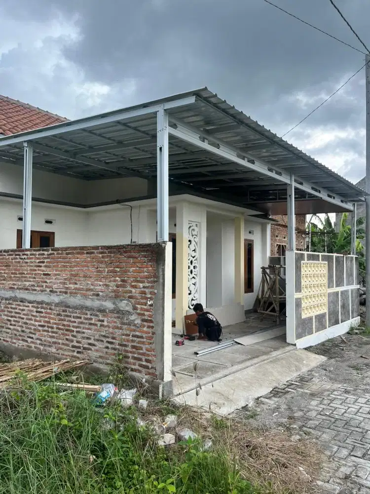 Kanopi baja ringan dan atap baja ringan