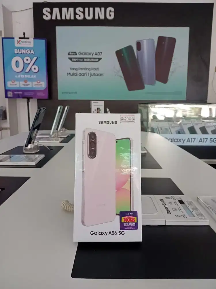 Samsung A56 8/256gb baru garansi resmi