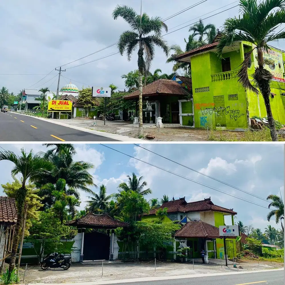 Di Jual Tanah STRATEGIS Usaha, Pinggir jalan raya Pakem - Cangkringan