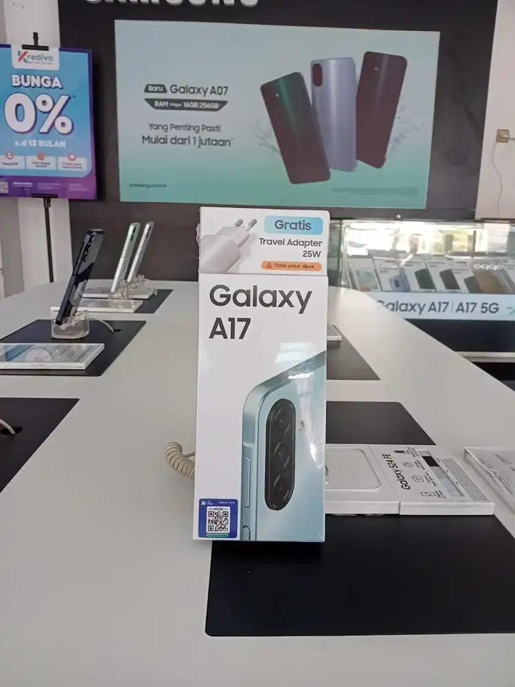 Samsung A17 8/128gb baru garansi resmi