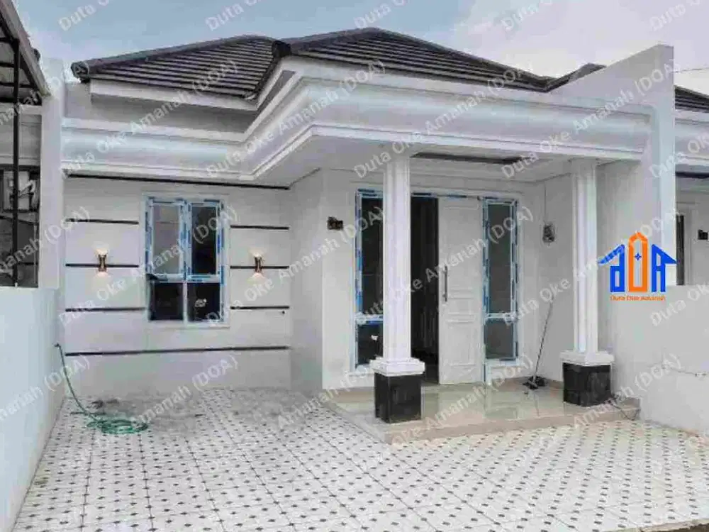 Rumah Mewah Siap Huni Dekat Stasiun Kereta Api
