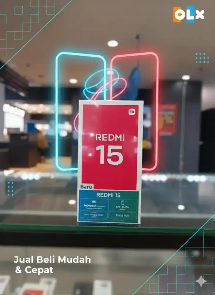 Xiaomi Redmi 15 baru Ram 8/256