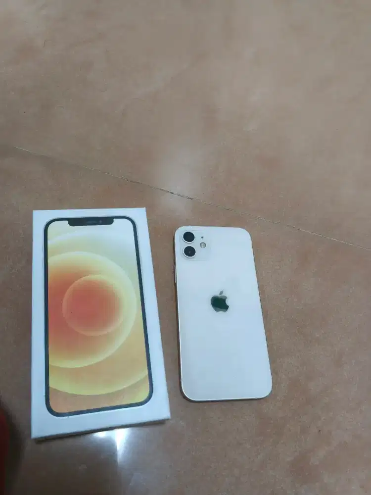 iphone 12 128gb sepecilis putih baru