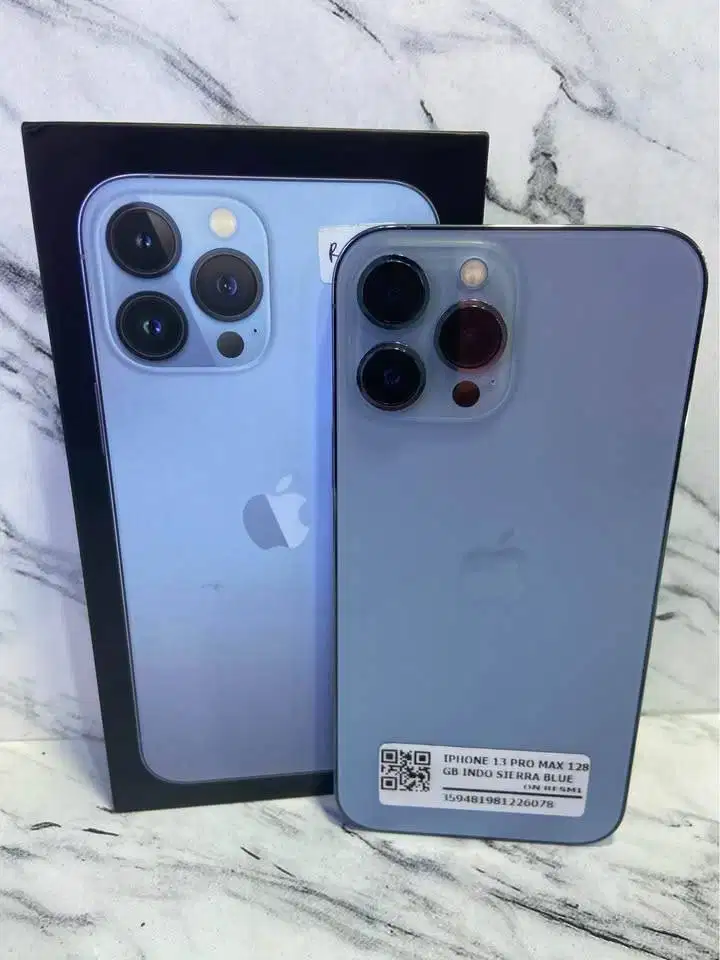 IPHONE 13 PROMAX 128gb S.Blue IBOX